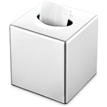 Firkantet lommetørkleboksdeksel – minimalistisk ABS-holder