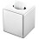 Firkantet lommetørkleboksdeksel – minimalistisk ABS-holder 1