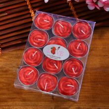 Velas de té 12Rose, diseño floral, hogar y bodas