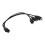 Kabel USB C (samice-3x samec) pro telefony, tablety, notebooky 2