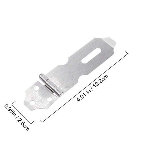 Stainless Steel Door Hasp Clasp 20 pcs 1