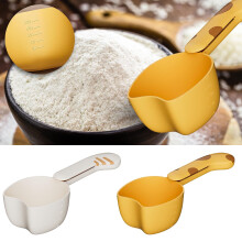 Multi-Functional Rice Spoon with Sealing Clip for Snack Bags – Heavy-Duty Grain Scoop & Measuring Tool, 1pc, Compatible with Standard Kitchen Use