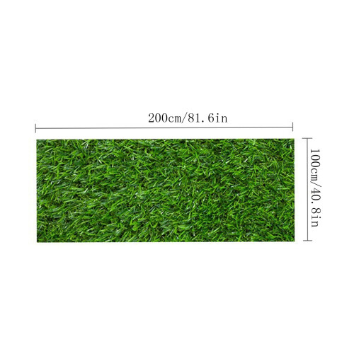 Rolă de gazon artificial – Verde realist, lățime 2 m, 1