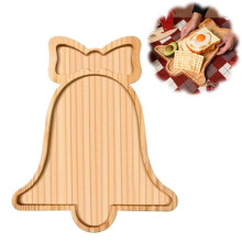 Christmas Tree & Stocking Wooden Serving Platters – Charcuterie Boards, Cheese & Snack Dishes – Xmas Holiday & Housewarming Gifts