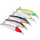 2 Stück Goldfische, 9 cm, Kunststoffköder, 11 cm, leuchtend, Hardly Bionic 4