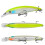 2 Stück Goldfische, 9 cm, Kunststoffköder, 11 cm, leuchtend, Hardly Bionic 6