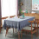 Nappe rectangulaire en coton résistant aux taches, style campagnard 4
