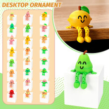 Cartoon Character Figurine with Articulated Limbs 1pc