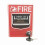 Fire Manual Alarm Button DC24V Conventional Type with 2 Keys 1