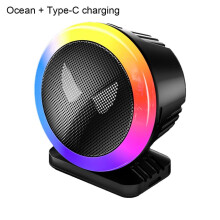 Solas Aramateiripe Fuaimghníomhachtaithe RGB 7x8x6 orlach