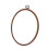 Round ABS Embroidery Hoop for Stretching & Display 1