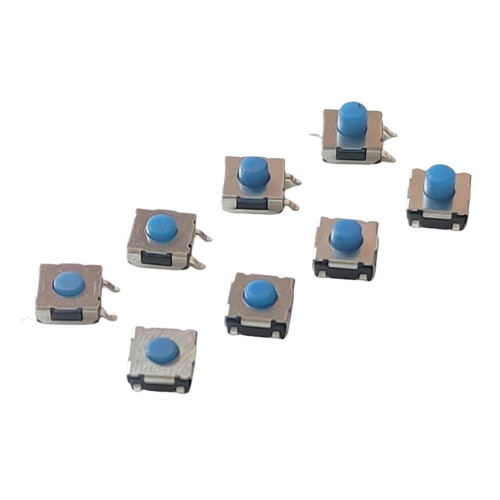 30pcs 6.2x6.2mm Momentary Tactile Push Button Switch Blue 1
