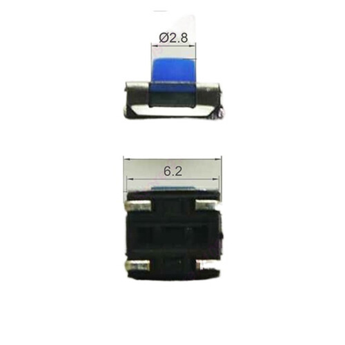 30pcs 6.2x6.2mm Momentary Tactile Push Button Switch Blue 2