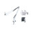 Desk Microphone Stand Adjustable Height Angled 4