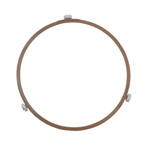 Prato giratório para micro-ondas com anel de rolos, diâmetro externo de 8,78 polegadas, formato circular, base giratória de vidro, acessórios 1