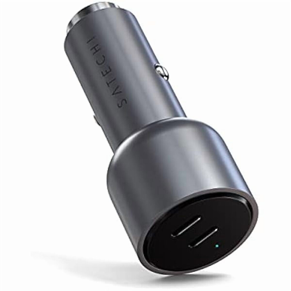 40W Dual Usb-C Pd Car Charger (20W+20W) Â Compatible With Ipad Pro M1, Ipad Air, Iphone 16/15 Series & More 9399596122083
