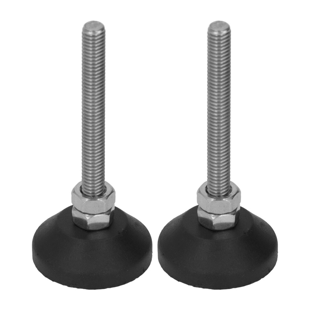 Adjustable Furniture Foot Pads, 2Pcs 10Kg Load Bearing Stability Leveling Mount With Round Base For Household Use 9085618357761