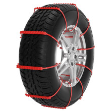 Chaînes à neige antidérapantes pour pneus de voiture, camion et SUV (10 pièces)