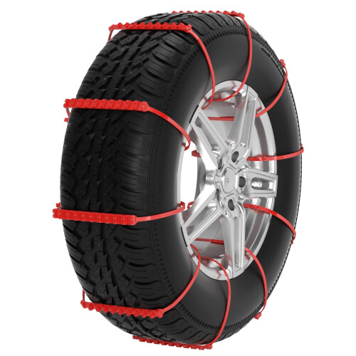 Catene da neve antiscivolo per auto, camion e SUV, 10 pezzi