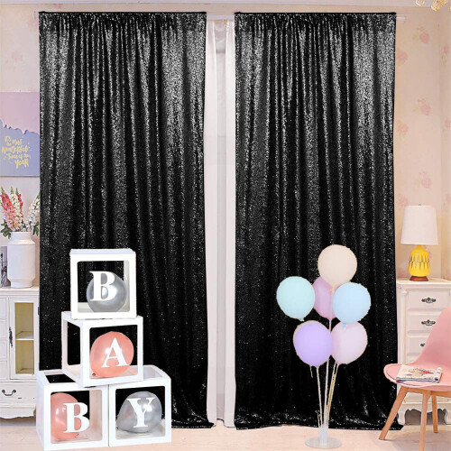 Sequin backdrop curtain for photography and events 2