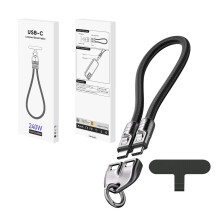 Carregador USB-C para USB-C 240W5A com pulseira para uso pessoal