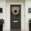 18" Artificial Easter Wreath with Eggs, Daisies, Berries & Eucalyptus – Front Door, Wall, Window Decor 2