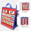 Teaching Pocket Chart 1Pcs Blue with Quick Content Change Oxford Fabric for Educators 2