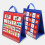 Teaching Pocket Chart 1Pcs Blue with Quick Content Change Oxford Fabric for Educators 5
