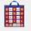 Teaching Pocket Chart 1Pcs Blue with Quick Content Change Oxford Fabric for Educators 8