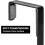 Over-Door Hook Rack Black 5-Hook Bathroom Bedroom 4