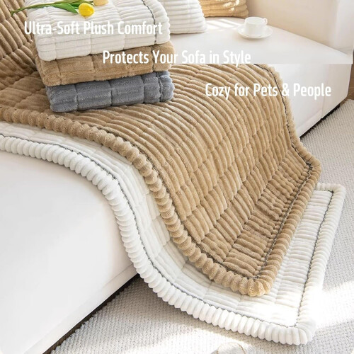 Paw Lounge Λούτρινο Κάλυμμα Καναπέ για Κατοικίδια από Κορδούρο Αντιολισθητικό 1