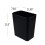3-Pack Black 4.5 Gallon Trash Can Wastebasket, Garbage Container Bin 2