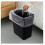 3-Pack Black 4.5 Gallon Trash Can Wastebasket, Garbage Container Bin 4