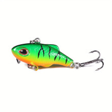 2pc Winter Wobbler Sinking Crankbaits, 1.38", 5g, ABS – for Bass, Catfish, Trout, Salmon, Golden Perch – Ice & Sea Fishing Lure