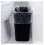 3-Pack Black 4.5 Gallon Trash Can Wastebasket, Garbage Container Bin 6