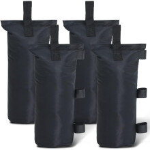 4PC Canopy Weights Set of 4-120LBS Sand Bags for Pop up Tent, Weight Bags for Outdoor Gazebo, Trampoline