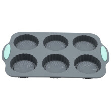 Moule à glaçons en forme de couronne grise, moule à glaçons de Noël pour gelée, pudding, gâteau, glaçons maison à la menthe et aux fruits