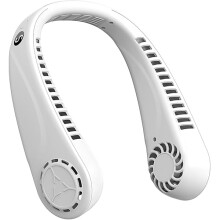 Závesný ventilátor bez lopatiek s displejom, 5 rýchlostí, USB