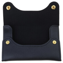 Porte-mouchoirs pratique en cuir PU, étui multifonctionnel en cuir PU souple pour la salle de bain et les petits objets