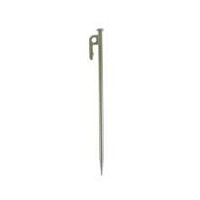 4 stk. kraftige teltplugger forlenget stål utendørs teltpinner jordpinner for kalesje, camping, fotturer, strand holdbare