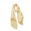 Damen-Halstuch, einfarbig, lang, aus Chiffon, quadratisch 1