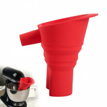 Entonnoir à farine pour robot KitchenAid, en silicone alimentaire, 1 pièce