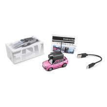 Mini-FPV-Ferngesteuertes Auto – Silber (mit Kamera + App-Steuerung) 1:64, Losnummer K2M0E0