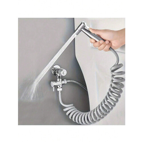 WC-Sitz-Bidet-Sprühset mit manueller Armatur