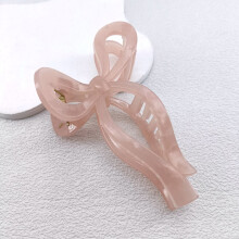 Stück 13 cm einfache und vielseitige hohle Schleifen aus Kunststoff, Geschenkidee für Frauen und Mädchen, Haarspange, Haarnadel, Haaraccessoires