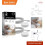 Extension Cord with Switch 6 ft Braided Lamp Cord 1