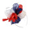 Γυναικεία κορδέλα Vintage Fascinator σε σκούρο μπλε χρώμα 1