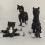 3 Stück 10 cm große 3D-gedruckte Ponyfiguren 2