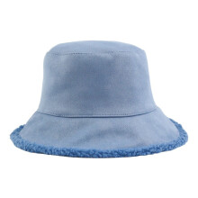 Dames wintermuts, dik en effen, in vissersstijl, koudbestendig en warm, met fleecevoering.