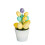 Ostereier-Blumentopf mit bunten Punkten, 17 cm 1